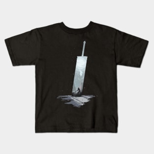 Sephiroth's Reunion:Final Fantasy 7 Remake Kids T-Shirt